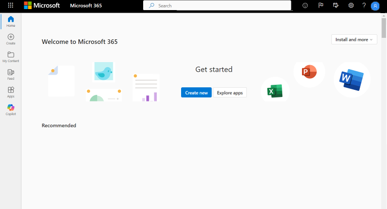 Microsoft 文档中的通行密钥完成界面